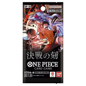 One Piece: (OP 16) The Moment of Decisive Battle Booster Pack (6 Kort) (JP)