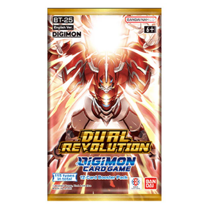 Digimon Card Game: Dual Revolution (BT25) Booster Pack (12 Cards) (ENG)