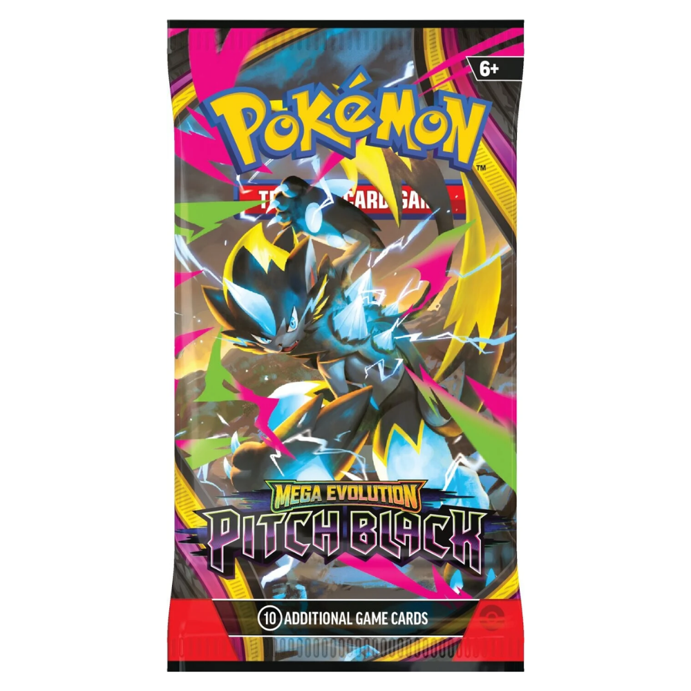 Pokémon Mega Evolution: Pitch Black Booster Pack (10 Cards) (ENG)