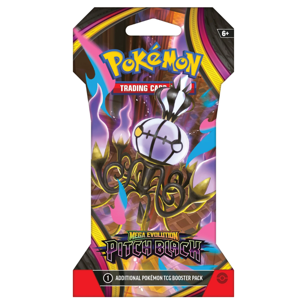 Pokemon Mega Evolution: Pitch Black Sleeved Booster Pack (10 Cards) (ENG) Pokemon Mega Evolution: Pitch Black Sleeved Booster Pack (10 Cards) (ENG)