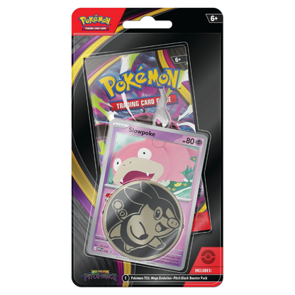 Pokemon Mega Evolution: Pitch Black 1-Pack Blister (Slowpoke) (ENG)