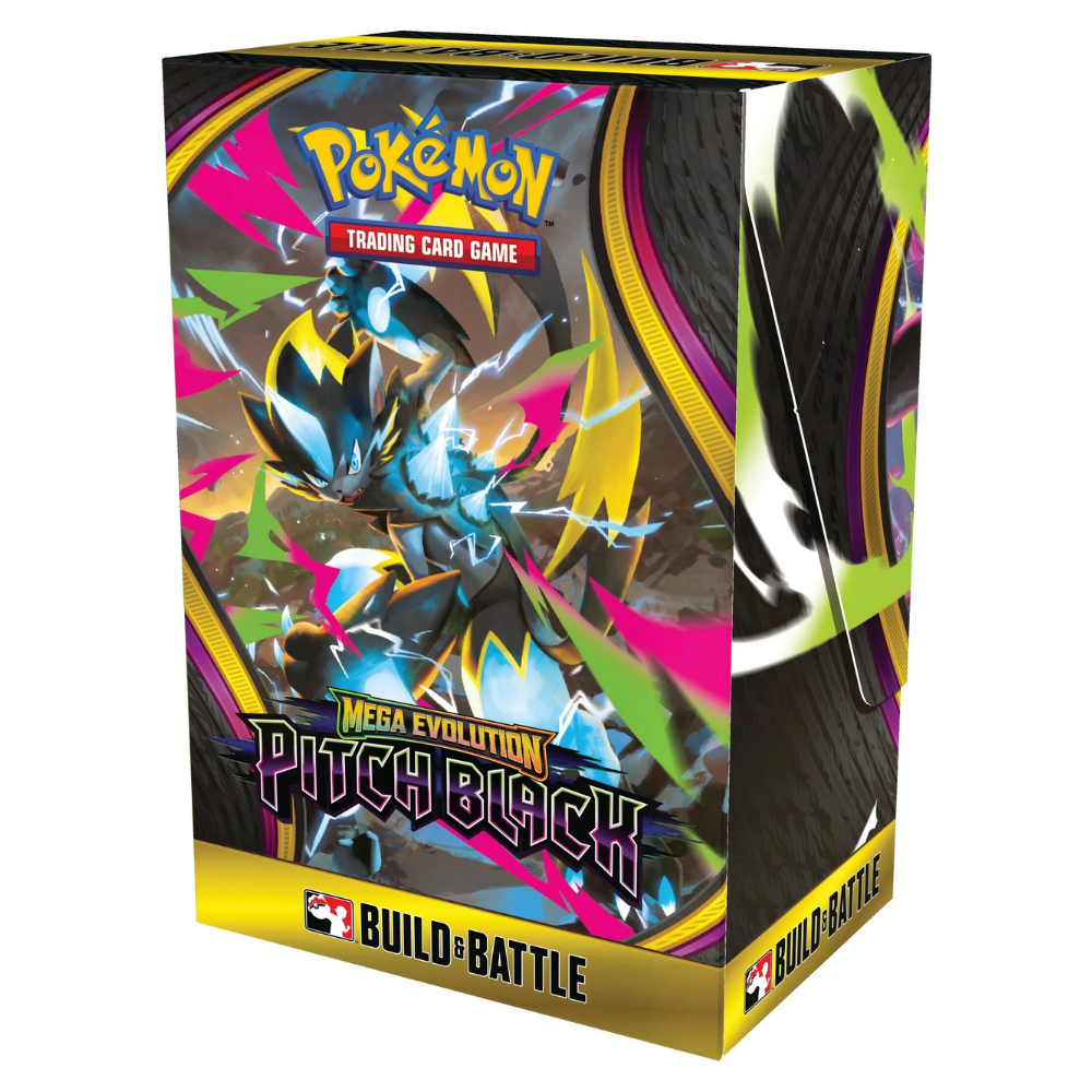 Pokemon Mega Evolution: Pitch Black Build and Battle Box (6 Packs) (EN