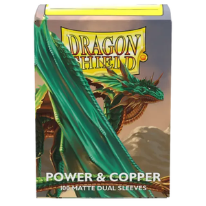 Dragon Shield: Power & Copper Matte Dual Sleeves (100 ST)