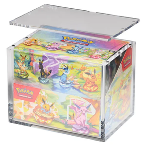 The Acrylic Box: Pokémon Mini Tin 10 Pack Display Acrylic Case
