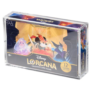 The Acrylic Box: Disney Lorcana Booster Box Acrylic Case