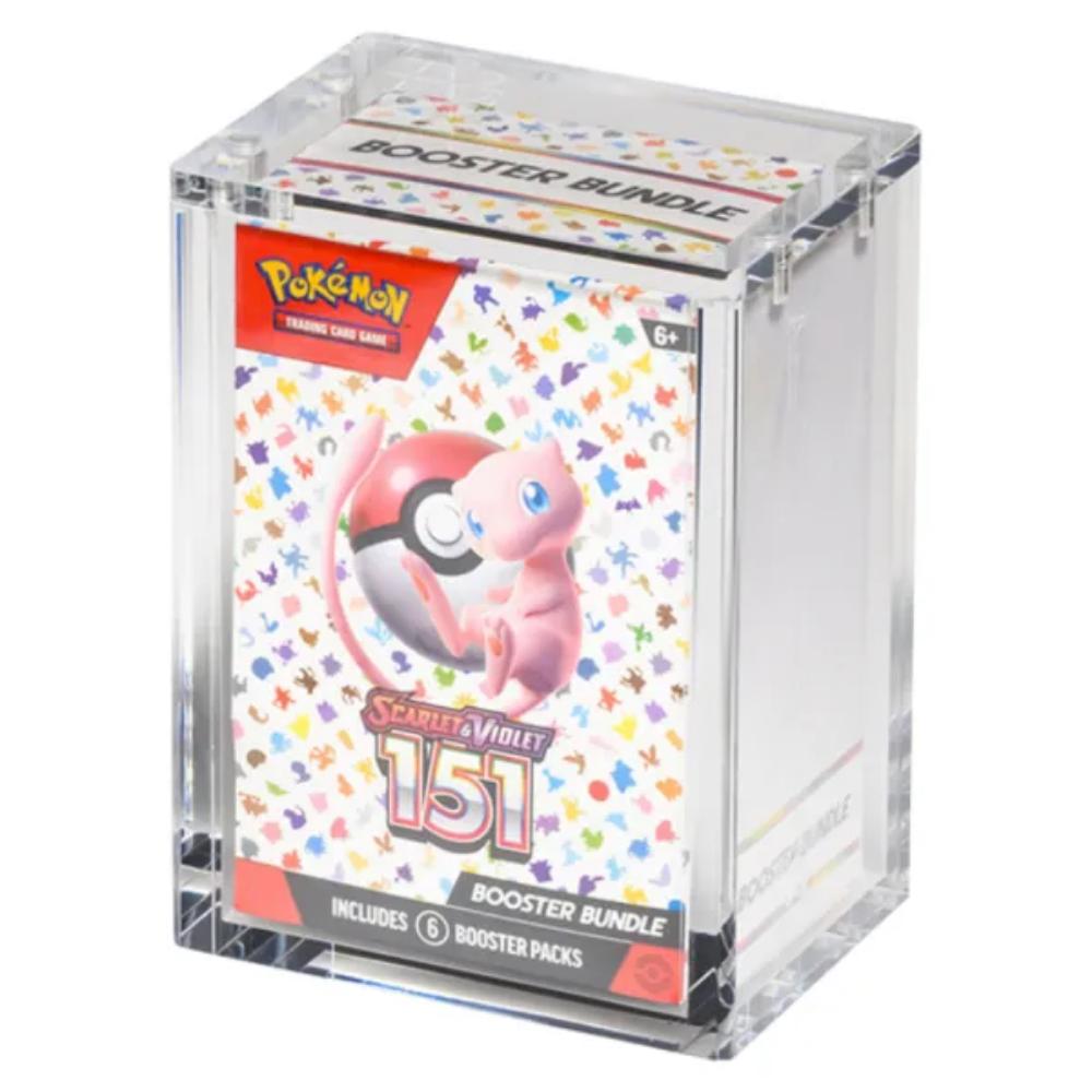 The Acrylic Box: Pokemon Booster Bundle Acrylic Case