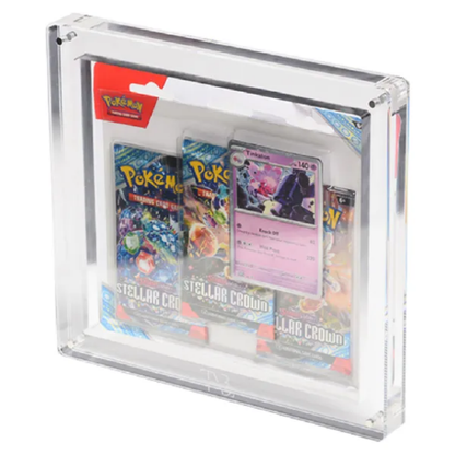 The Acrylic Box: 3-Pack Blister Acrylic Case