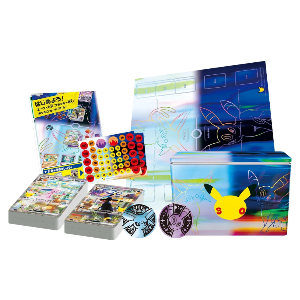 30 card pokemon deck Pokémon Mega: 30th Celebration Premium Deck Set (JP)