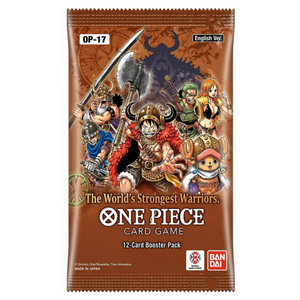 One Piece: (OP17) The World's Strongest Warrior Booster Pack (12 Cards) (ENG)