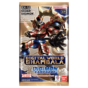 Digimon Card Game: Digital World Shambala (EX12) Extra Booster Pack (12 Cards) (ENG)