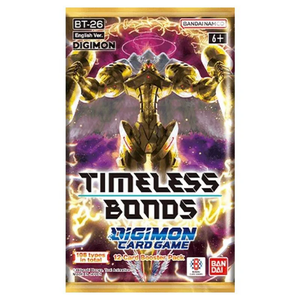 Digimon Card Game: Timeless Bonds (BT26) Booster Pack (12 Kort) (ENG)