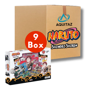 Naruto Mythos: Shinobi Shiren Gaara vs Rock Lee 1st Edition Special Collection Box Case (Design B) (9 Boxes) (2nd Wave)