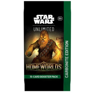 Star Wars Unlimited: Homeworlds Carbonite Booster Pack (16 Kort) (ENG)