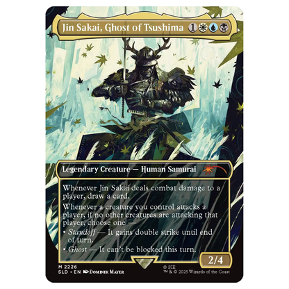 Magic The Gathering: Secret Lair x Ghost of Tsushima Non-Foil Edition (5 Cards) (ENG)