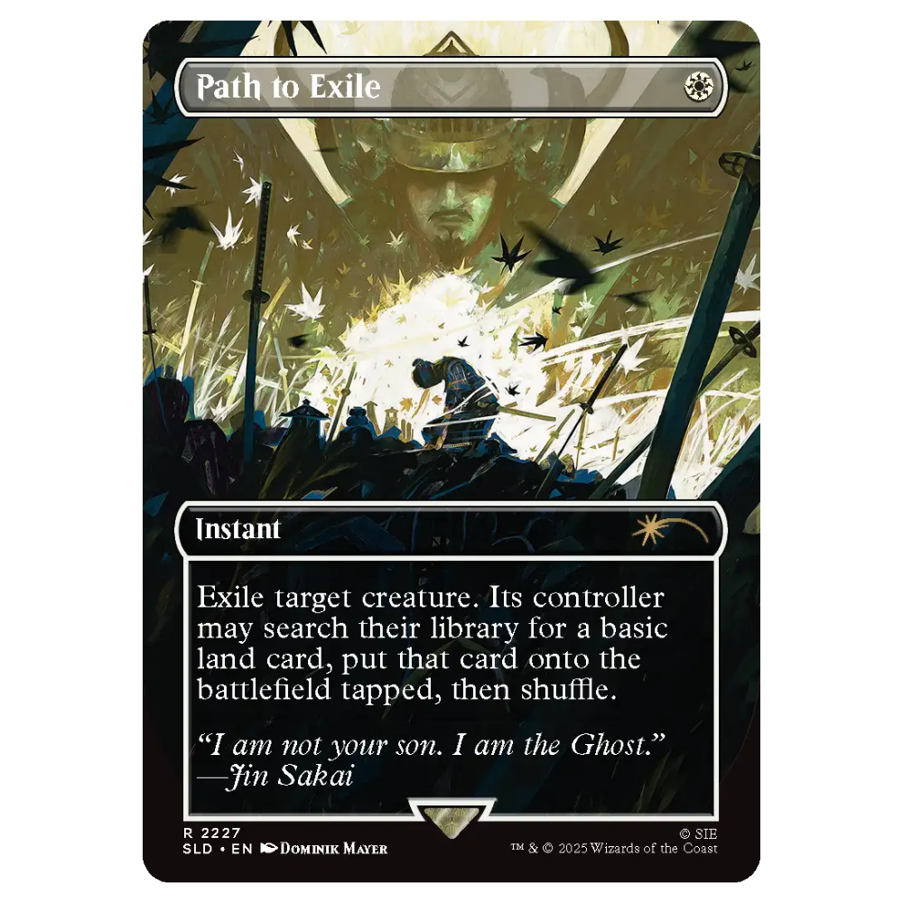 Magic The Gathering: Secret Lair x Ghost of Tsushima Non-Foil Edition