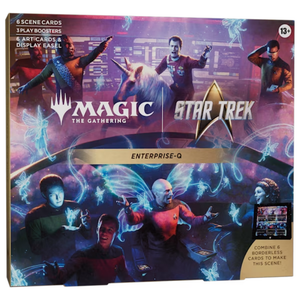 Magic The Gathering: Star Trek Enterprise Q Scene Box (3 Pack)