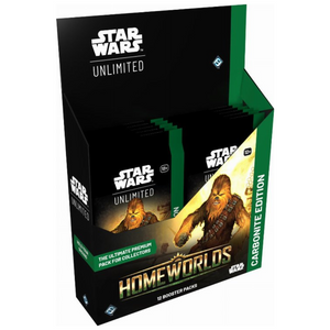 Star Wars Unlimited: Homeworlds Carbonite Booster Display (12 Pack) (ENG)