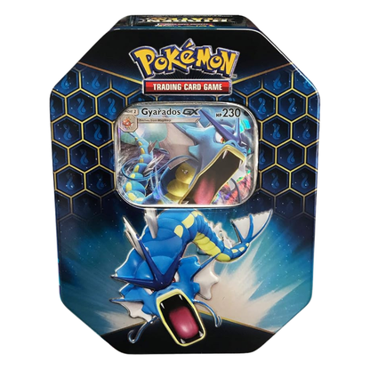 Pokemon Sun &amp; Moon: Hidden Fates Tin Gyarados GX (5 Pack) (ENG)