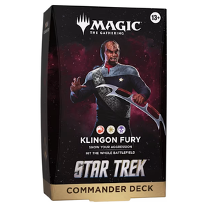 Magic The Gathering: Star Trek Klingon Fury Commander Deck