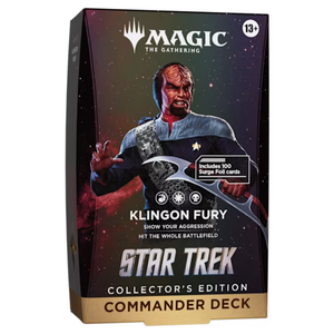 Magic The Gathering: Star Trek Klingon Fury Collectors Editions Commander Deck