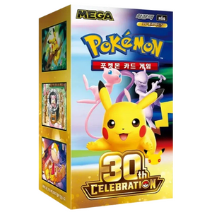 Pokémon MEGA: 30th Celebration Booster Box (30 Pack) (KOR)