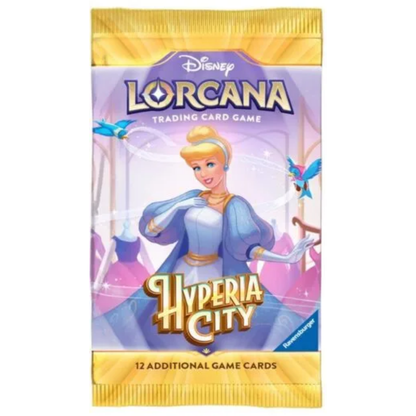 Disney Lorcana: Hyperia City Booster Pack (12 Kort) (ENG)