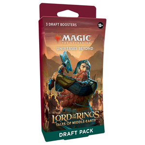 Magic The Gathering: The Lord of the Rings Tales of Middle Earth 3 Blister Booster Draft Pack (3 Pack) (ENG)
