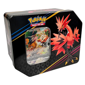 Pokémon Sword & Shield: Crown Zenith Premium Art Galarian Zapdos Big Tin (5 Pack) (ENG)