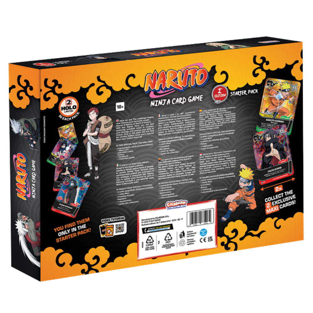 Naruto Mythos: Konoha Shido Naruto & Sasuke Special Collection Box