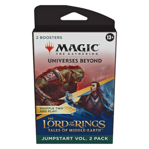 Magic The Gathering: The Lord of the Rings Blister Booster Jumpstart Pack (2 Pack) (ENG)