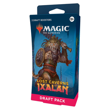 Magic The Gathering: The Lost Caverns of Ixalan Blister Draft Booster Pack (3 Pack)