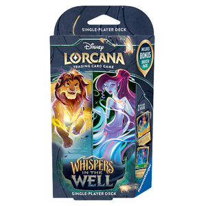 Disney Lorcana: Whispers in the Well – Simba & Megara Starter Deck (60 Kort) (ENG)