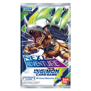 Digimon Card Game: Next Adventure (BT07) Booster Pack (12 Cards) (ENG)