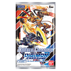 Digimon Card Game: Double Diamond (BT06) Booster Pack (12 Cards) (ENG)