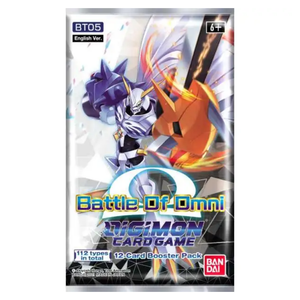 Digimon Card Game: Battle of Omni (BT05) Booster Pack (12 Cards) (ENG)