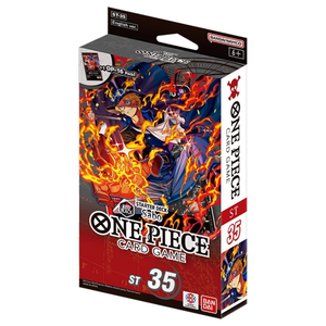One Piece: (ST-35) RED/BLACK Sabo Starter Deck (ENG) Max 1 per person