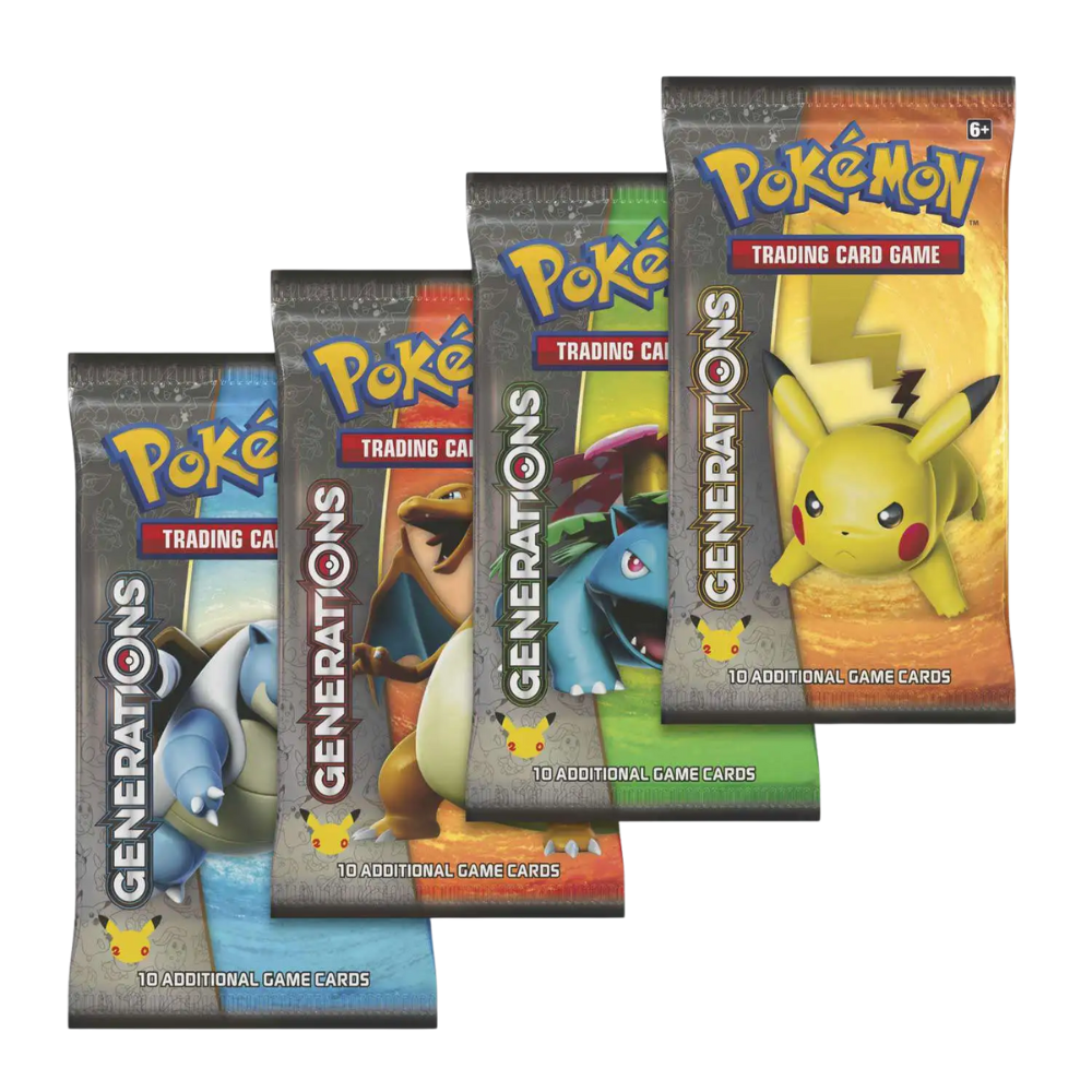 Pokémon Generations: Red & Blue Pikachu EX Premium Collection Box