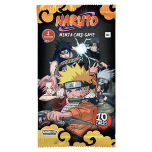 Naruto Mythos: Konoha Shido Booster Pack (10 Kort) (ENG)