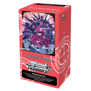 Weiss Schwarz: Gun Gale Online 2 (GGO2) SAO Alternative Extra Booster Display (6 Pack) (ENG)