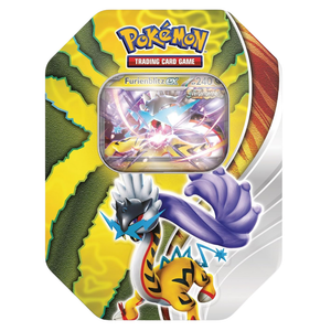 Pokemon Scarlet &amp; Violet: Furienblitz ex Paradox Destinies Tin (4 Pack) (ENG)
