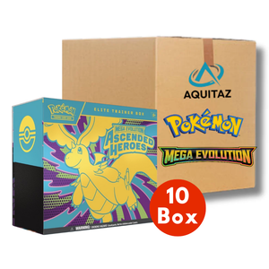 Pokémon Mega Evolution: Ascended Heroes Elite Trainer Box (ETB) Sealed Case (10 Boxes)