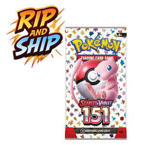 Pokémon 151 Booster Pack (ENG) – RIP & SHIP (Opened Live) TESTING