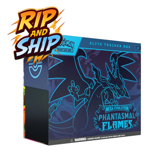 Pokémon Phantasmal Flames Elite Trainer Box (ETB) – RIP & SHIP (Opened Live) TEST