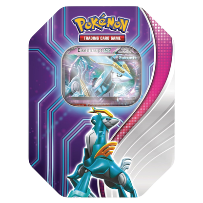 Pokemon Scarlet &amp; Violet: Iron Head ex Paradox Destinies Tin (4 Pack) (ENG)