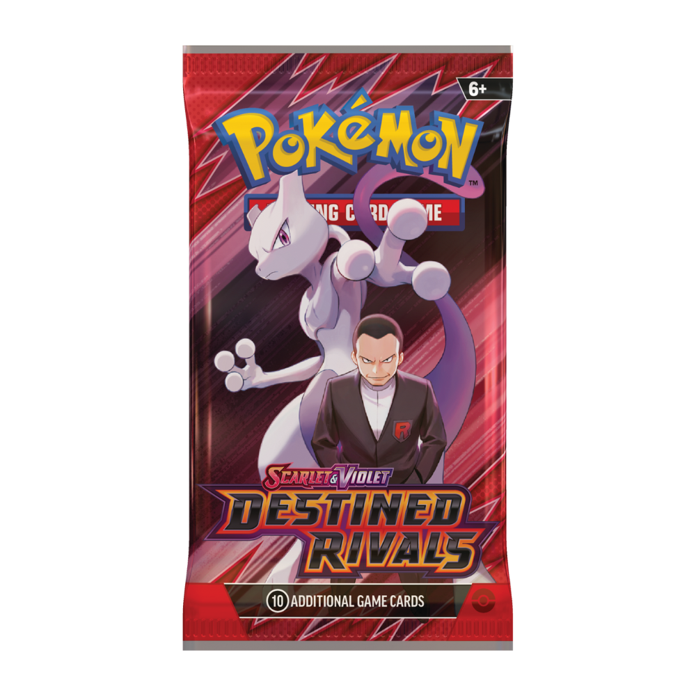 Pokemon Scarlet & Violet: Destined Rivals Booster Pack (10 cards)