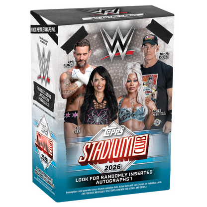 Topps: 2026 WWE Stadium Club Value Box (6 Pack)