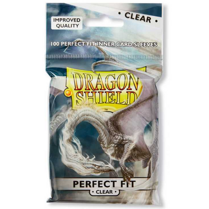 Dragon Shield: Perfect Fit Clear Standard Sleeves (100 ST)