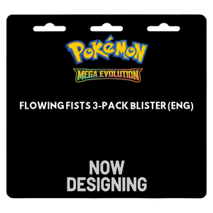 Pokémon Mega Evolution: Flowing Fists 3-Pack Blister (ENG)
