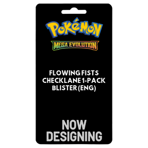 Pokémon Mega Evolution: Flowing Fists 1-Pack Checklane Blister (ENG)