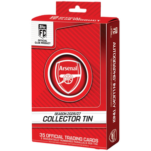 Topps: 2026-2027 Arsenal Collector Tin (35 Kort)